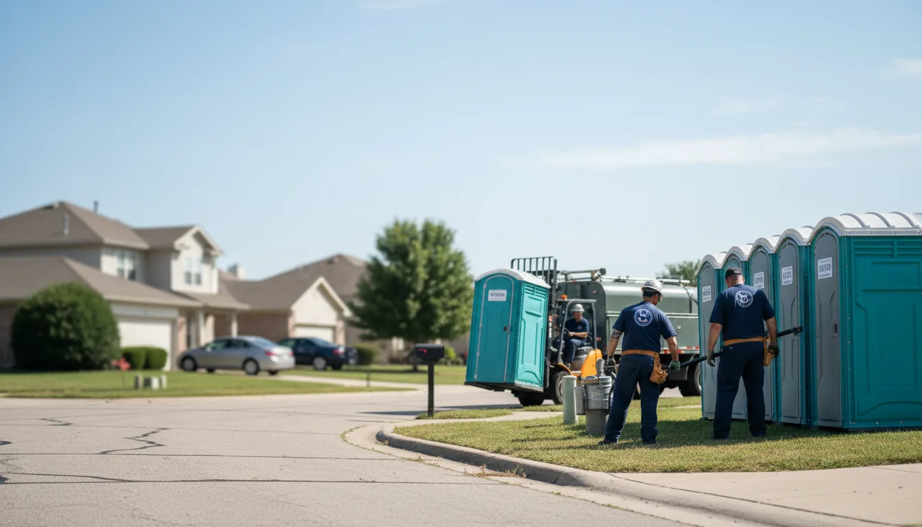 Porta Potty Rental in North Prairie, WI near me